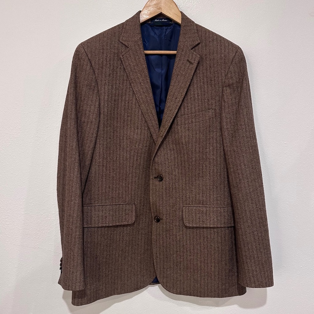 Land's End Herring Bone Blazer